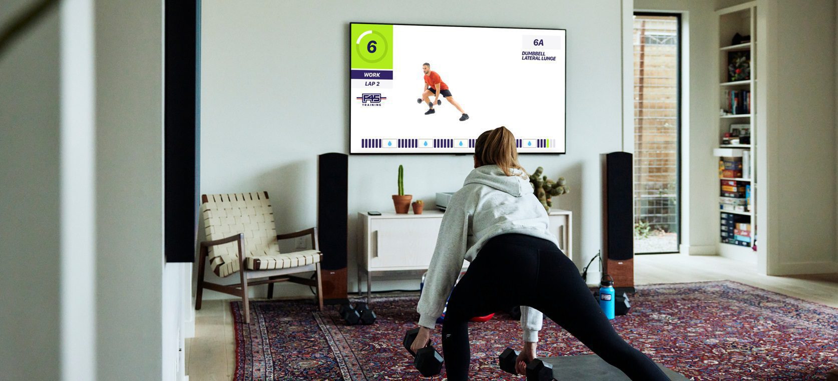 Fitness na telewizorze Samsung 2024